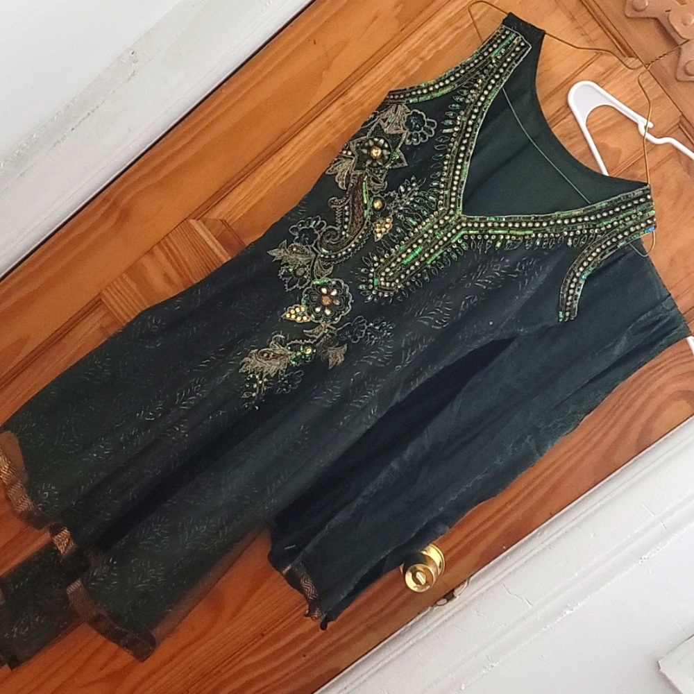 Dark Green Indian Salwar Suit